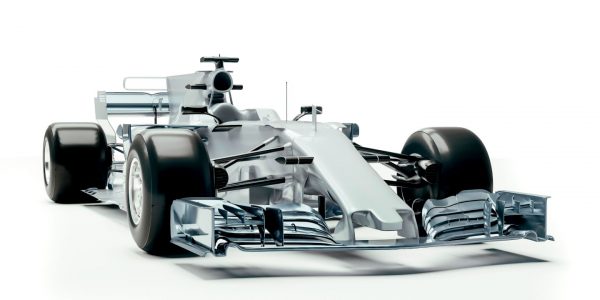 3d f1 race car render